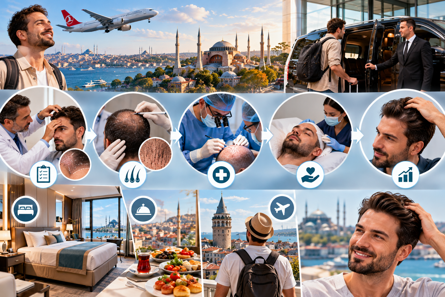 Türkiye'de Saç Ekimi ve Sağlık Turizmi