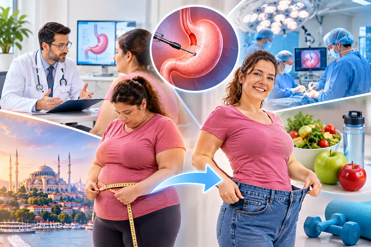 Türkiye'de Obezite Cerrahisi: Sağlıklı Yaşama Yeni Bir Adım