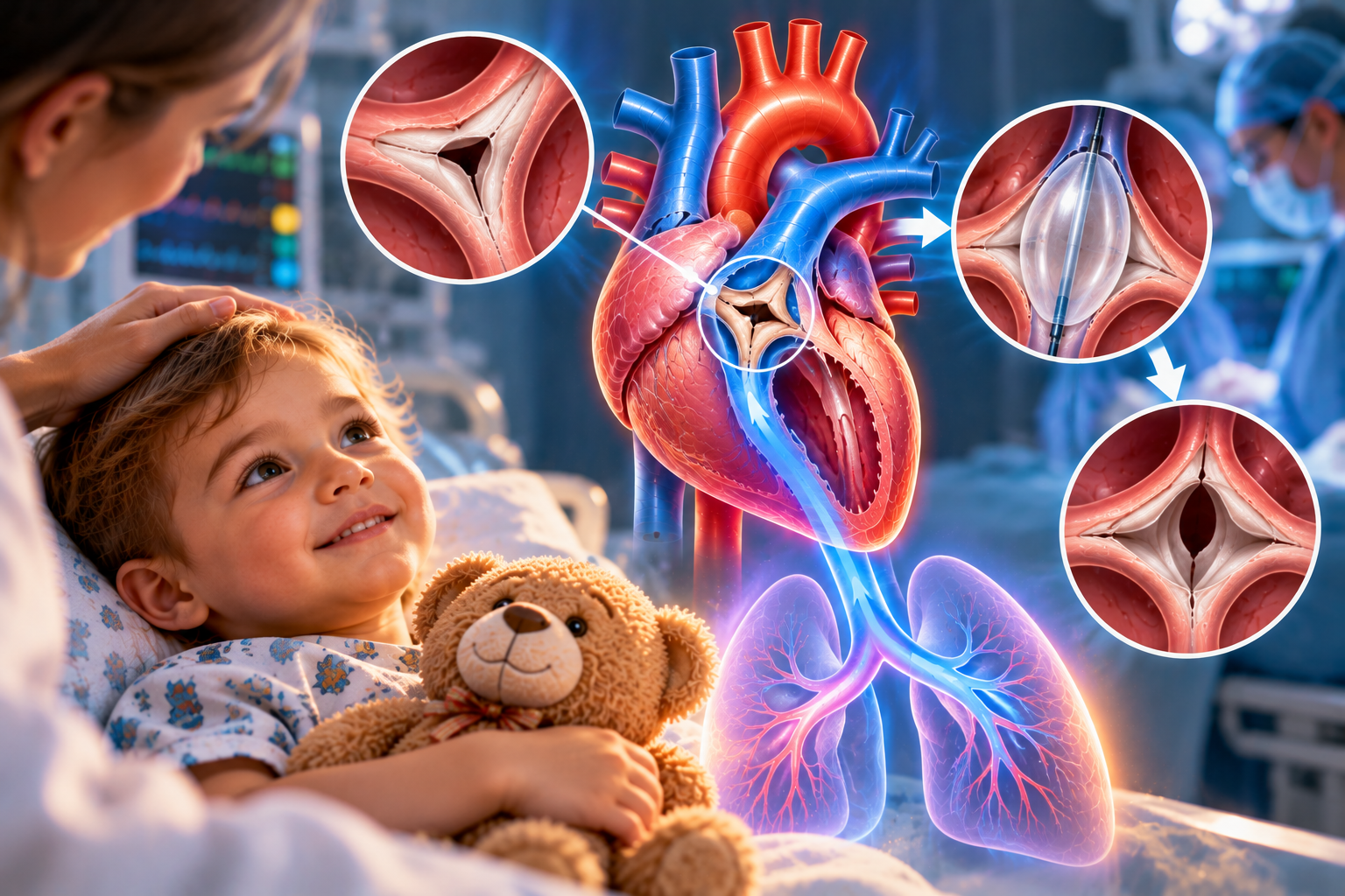 Çocuklarda Pulmoner Kapak Darlığı: Tedavi ve Ameliyat