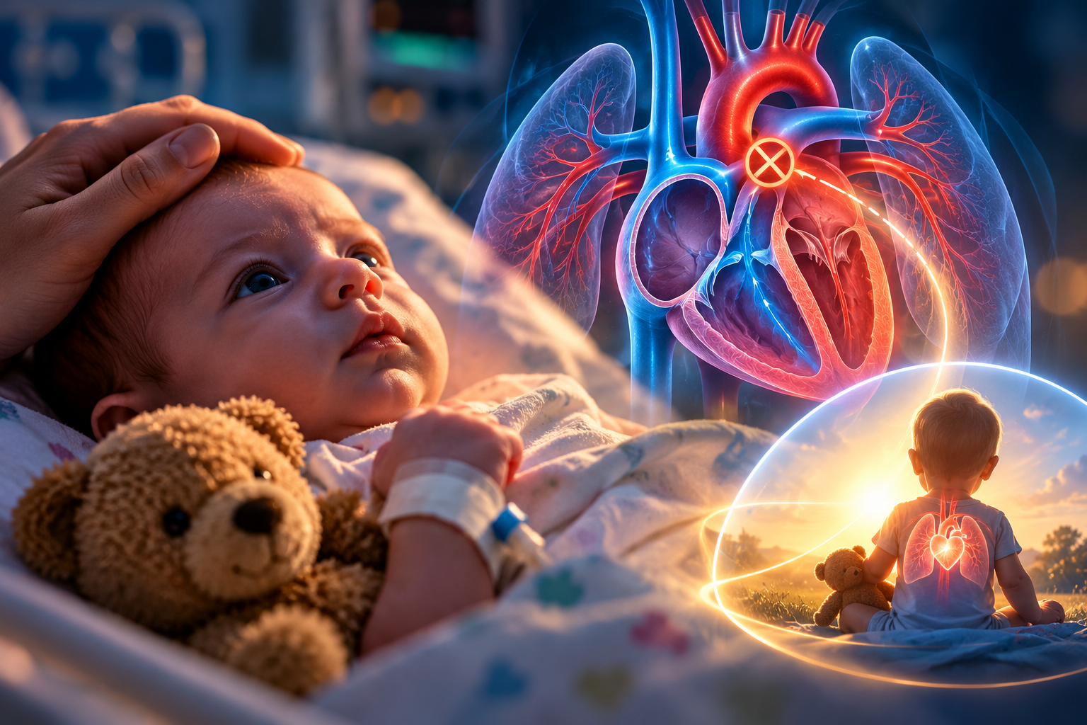 Çocuklarda Pulmoner Atrezi: Belirtiler ve Hayati Tedavi