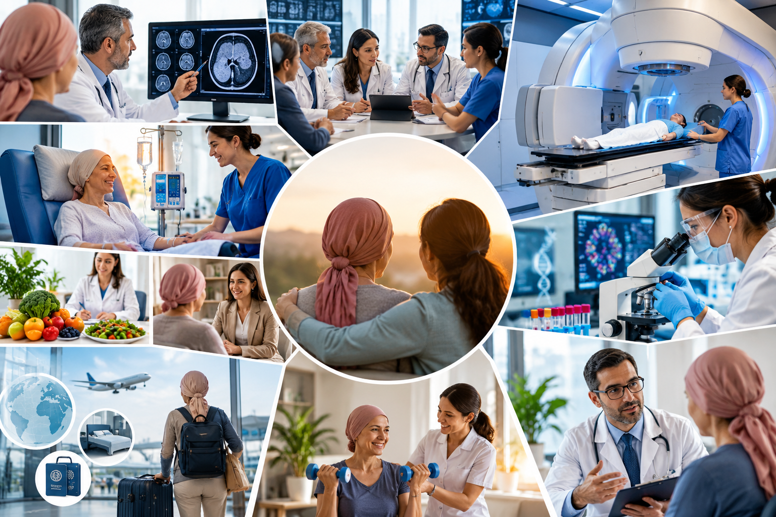 Wie wählt man ein Krankenhaus für eine Krebsbehandlung aus?